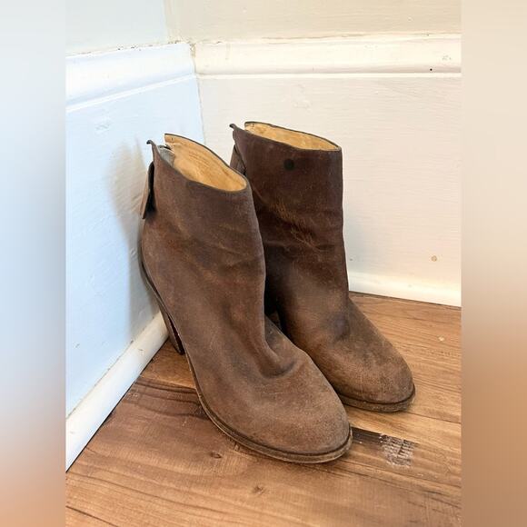 Rag & Bone Kerr Ankle Boot brown leather as seen on Taylor swift heeled 9/9.5 - Picture 3 of 11